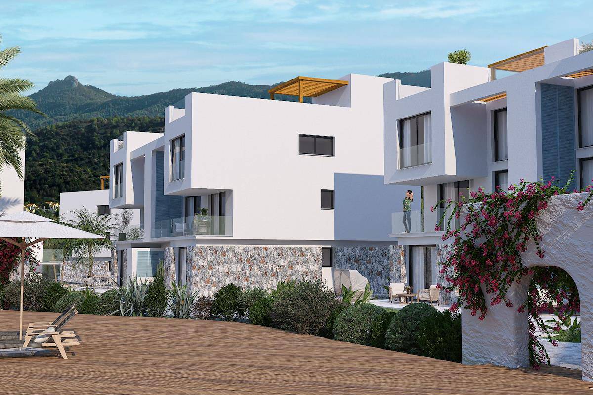 Северный Кипр Бангало с 3 спальнями в пешей доступности от песчаного пляжа Photo 2